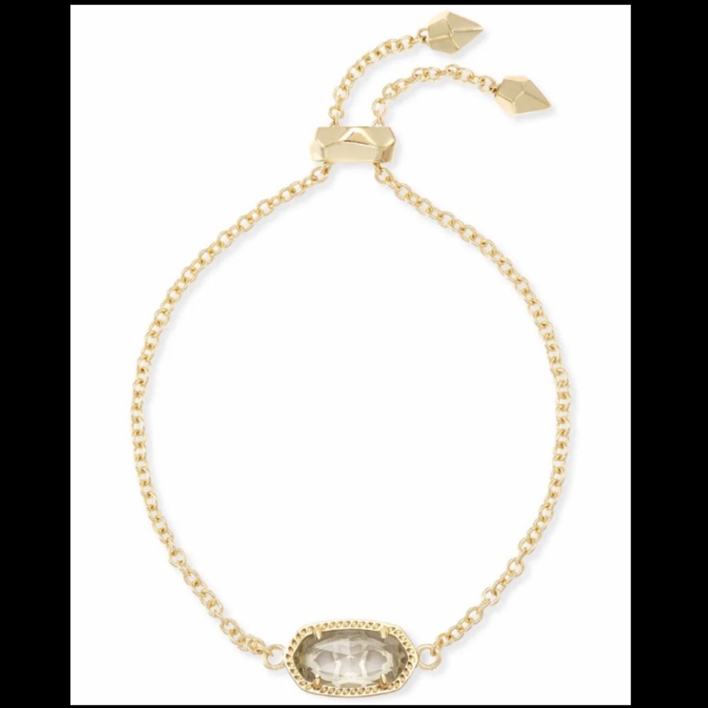 Kendra Scott Elaina Bracelet in Clear Crystal